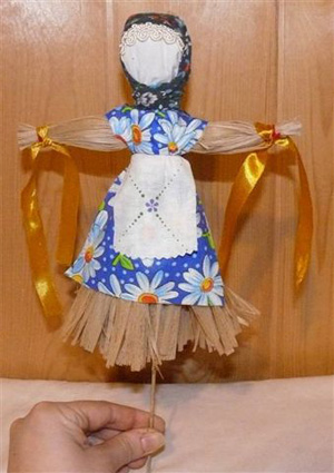 Nous fabriquons la poupée Maslenitsa de nos propres mains.