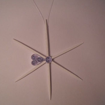 Flocon de neige Quilling