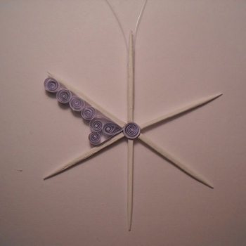 Flocon de neige Quilling