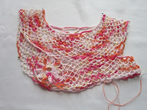 Top d'été pour fille crochet