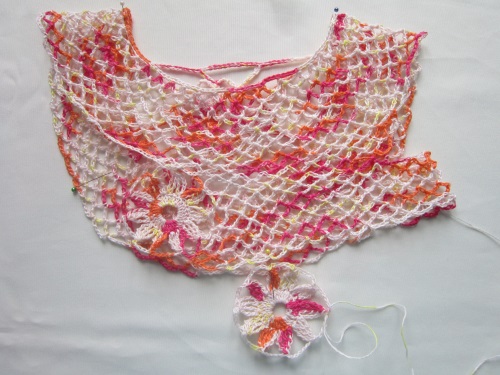 Top d'été pour fille crochet