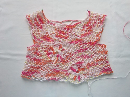 Top d'été pour fille crochet