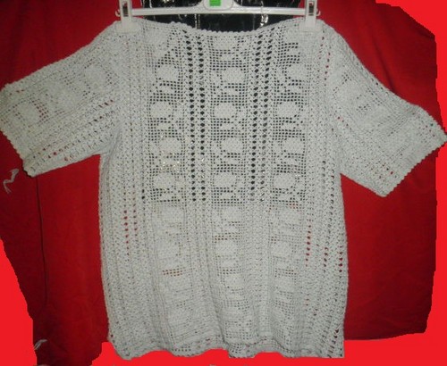 Instructions étape par étape pour tricoter une blouse d'été complète