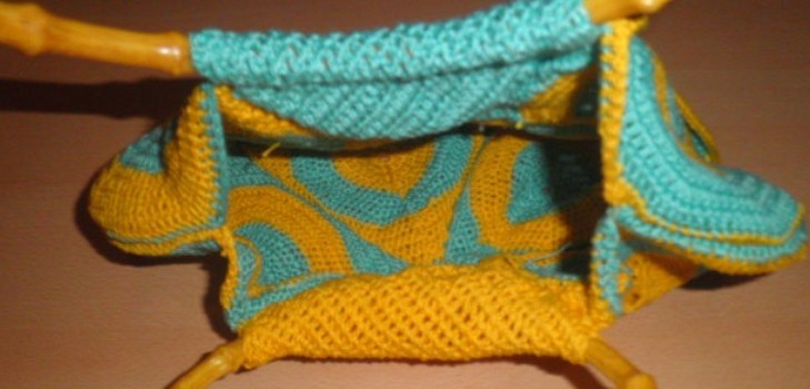 Sac d'été brillant crocheté
