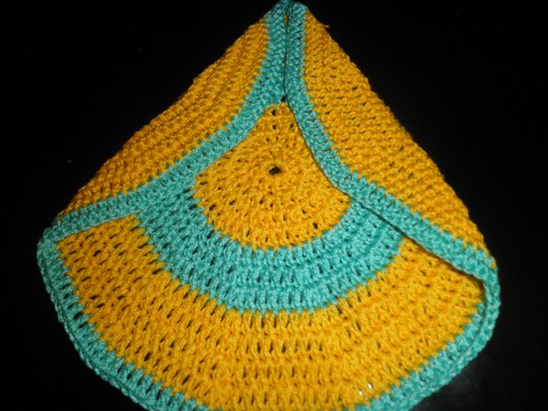 Sac d'été brillant crocheté