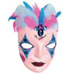 Masque en papier mâché