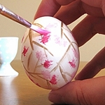 master class: peinture d'oeufs de Pâques