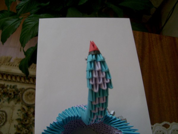 Comment faire un origami cygne à partir de modules - instruction étape par étape avec des photos et des vidéos