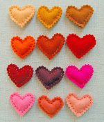 Saint-Valentin doux avec leurs propres mains