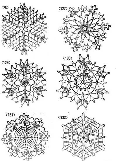 Crochet du Nouvel An: graphiques et leçons de photo pour les débutants