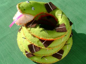 Jouets du Nouvel An de feutre