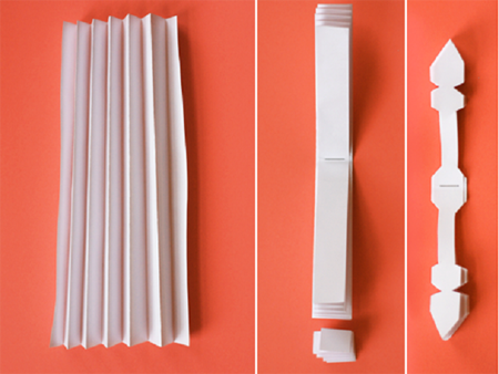 Artisanat de papier du Nouvel An