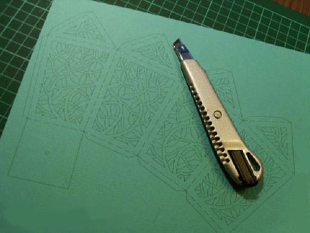 Artisanat de papier du Nouvel An