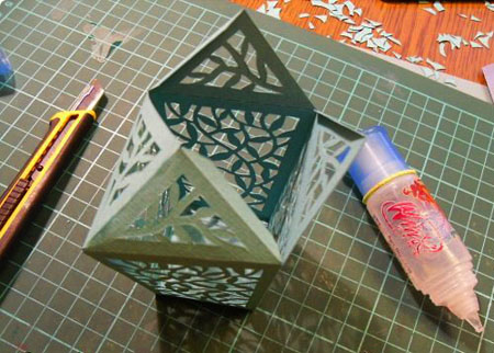 Artisanat de papier du Nouvel An