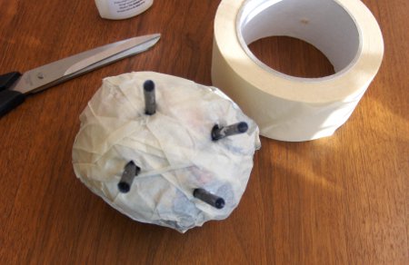 Belle agneau de boules de coton pour la nouvelle année