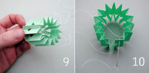 Beaux flocons de neige pour la nouvelle année 2017 avec leurs propres mains de papier - diagrammes et photos en plusieurs étapes. Cours de maître pour les enfants sur de grands flocons de neige en technique origami