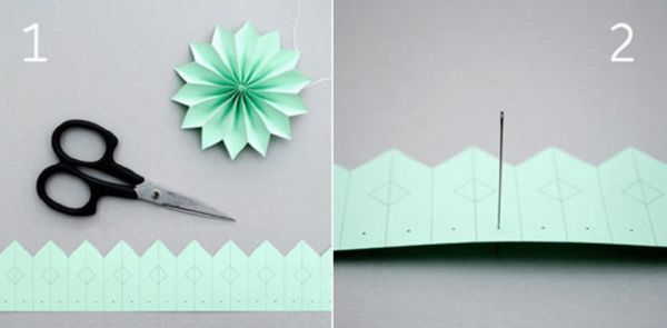Beaux flocons de neige pour la nouvelle année 2017 avec leurs propres mains de papier - diagrammes et photos en plusieurs étapes. Cours de maître pour les enfants sur de grands flocons de neige en technique origami