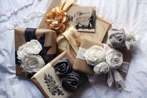 Emballage du Nouvel An pour les cadeaux avec vos mains: photo master-class