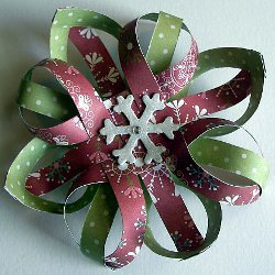 Flocons de neige en papier Flocons de neige en papier