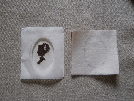 dessiner un motif de fenêtre ovale 