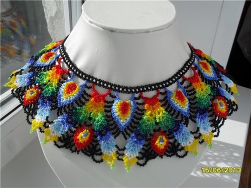 Collier de perles original et brillant: une classe de maître