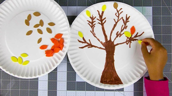 Artisanat d'automne propres mains