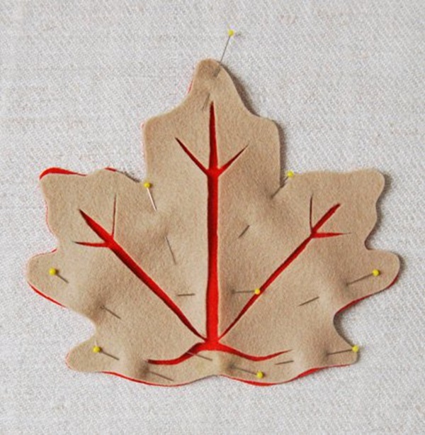 Artisanat d'automne propres mains