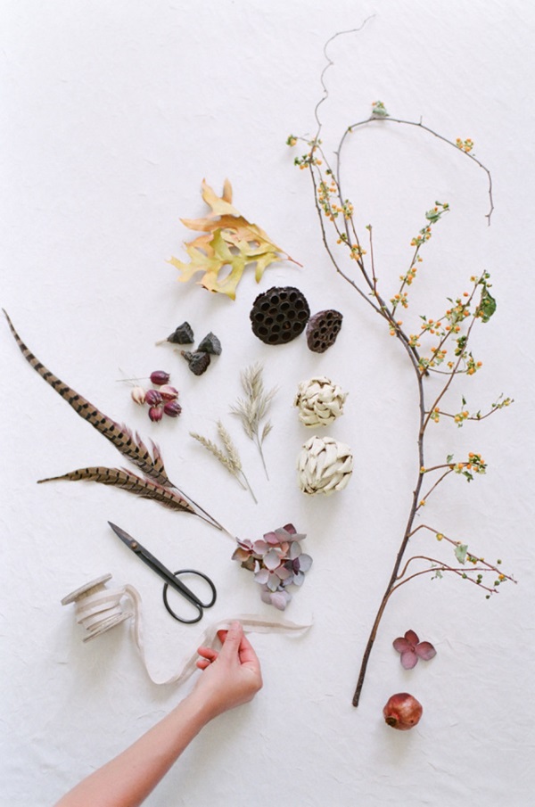 Artisanat d'automne propres mains