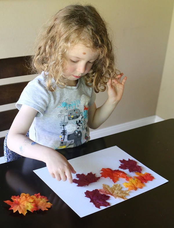 Artisanat d'automne propres mains
