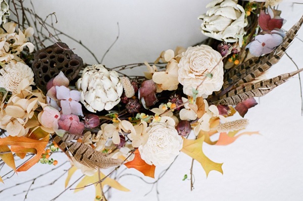 Artisanat d'automne propres mains