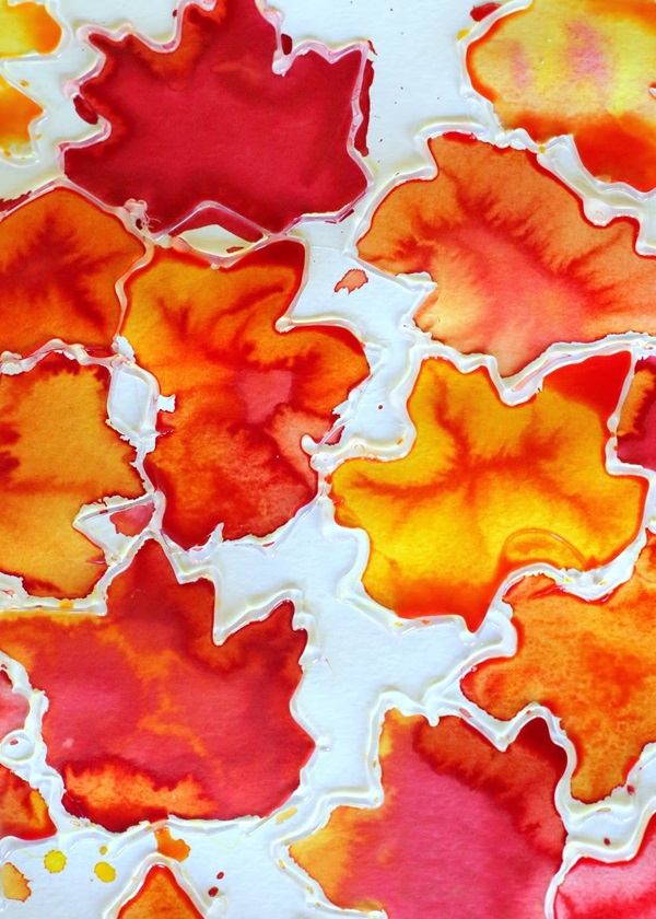 Artisanat d'automne propres mains