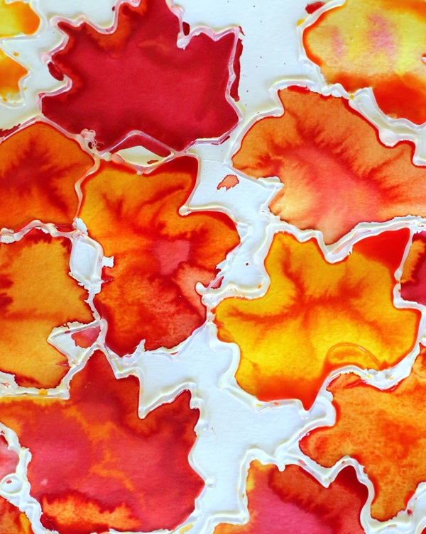 Artisanat d'automne propres mains
