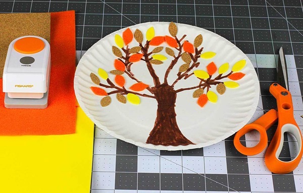 Artisanat d'automne propres mains