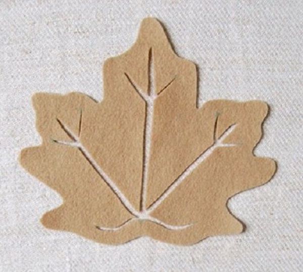 Artisanat d'automne propres mains
