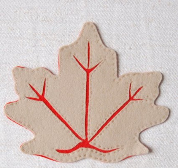 Artisanat d'automne propres mains