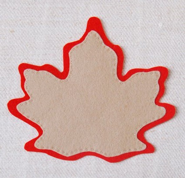 Artisanat d'automne propres mains