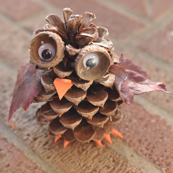 Artisanat d'automne propres mains
