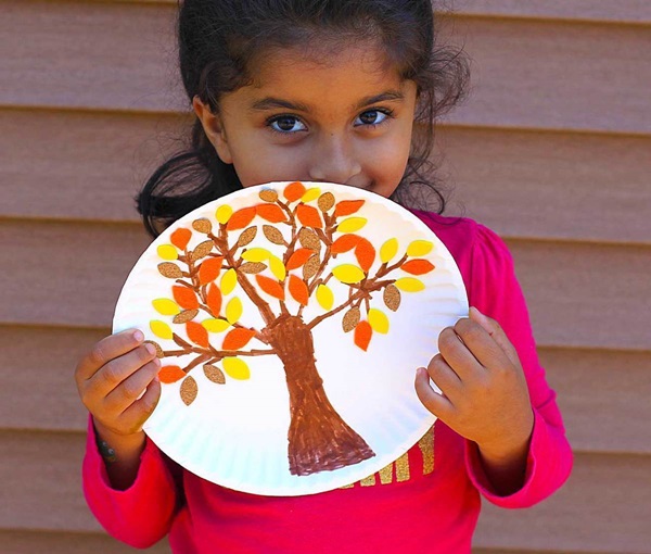 Artisanat d'automne propres mains