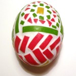 Artisanat de Pâques: oeuf de pâques en pâte polymère