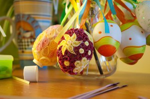 Quilling de Pâques