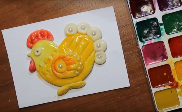 Coq de ses propres mains