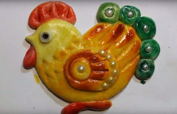 Coq de ses propres mains