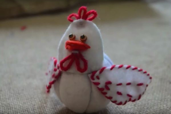 Coq de ses propres mains