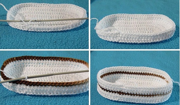 Chaussons au crochet avec une description étape par étape pour les débutants