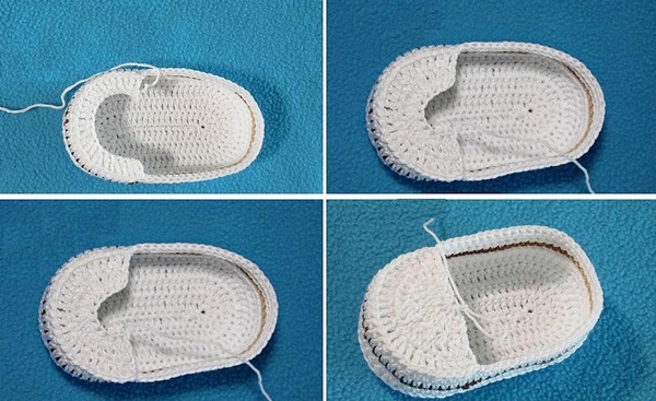 Chaussons au crochet avec une description étape par étape pour les débutants