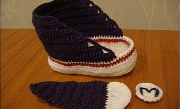 Chaussons au crochet avec une description étape par étape pour les débutants