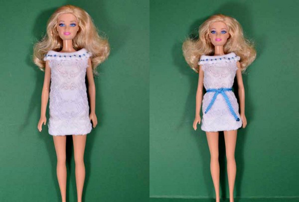 Robes pour les propres mains de Barbie - modèles et modèles