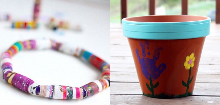 Cadeau pour la fête des mères avec ses propres mains - classes de maître pour la maternelle et l'école primaire