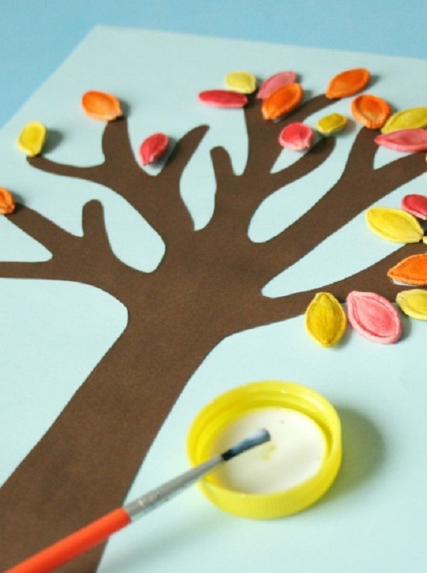 Artisanat "Cadeaux d'Automne" avec leurs propres mains de matériaux naturels pour la maternelle et l'école