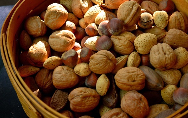 Artisanat de châtaignes sur le thème de l'automne